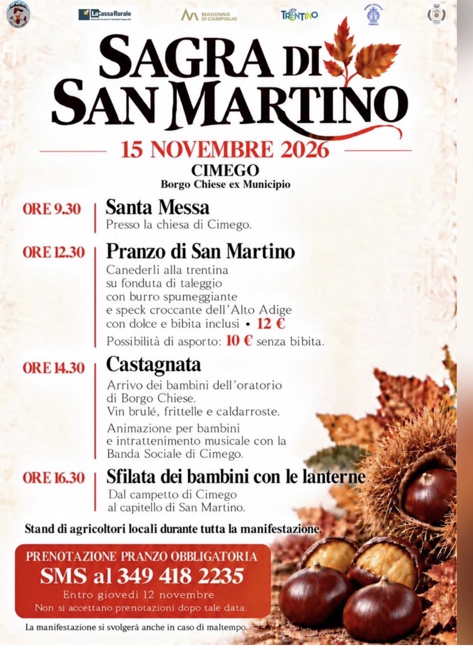 Locandina Mercatino di Natale
